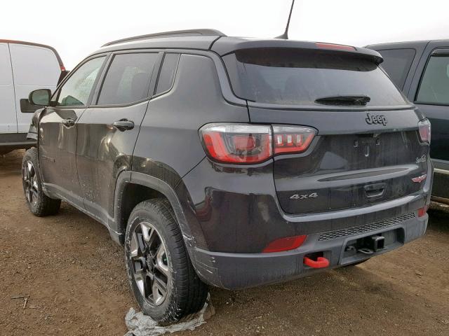 3C4NJDDBXJT128692 - 2018 JEEP COMPASS TR BLACK photo 3