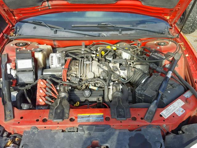 2G1WZ121749359247 - 2004 CHEVROLET MONTE CARL RED photo 7