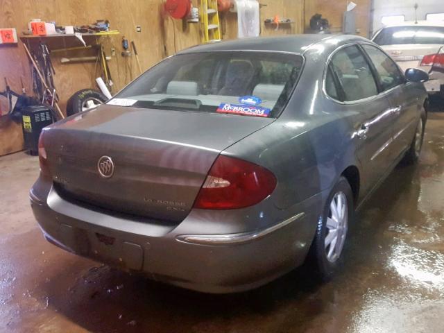 2G4WD532551265626 - 2005 BUICK LACROSSE C GRAY photo 4