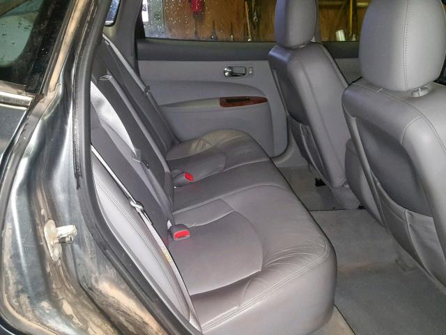 2G4WD532551265626 - 2005 BUICK LACROSSE C GRAY photo 6