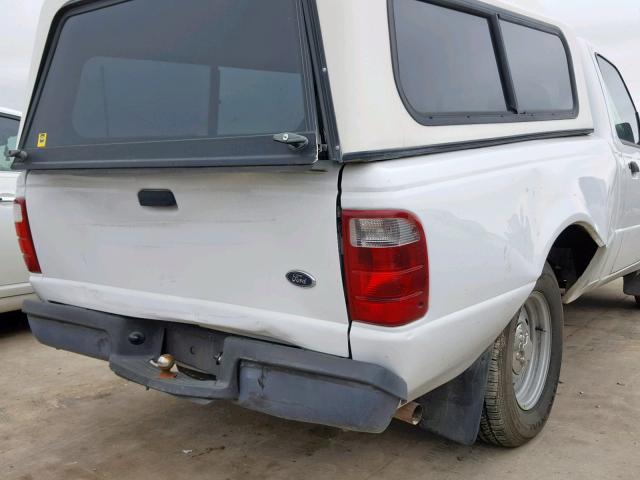 1FTYR10D42PB62094 - 2002 FORD RANGER WHITE photo 9