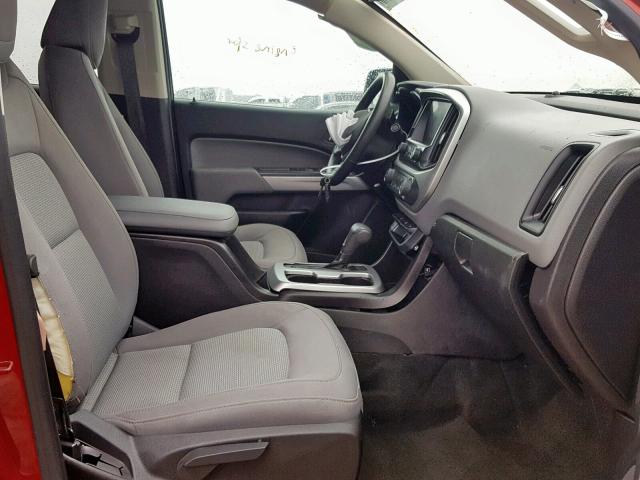 1GCGSCEN6J1237599 - 2018 CHEVROLET COLORADO L MAROON photo 5