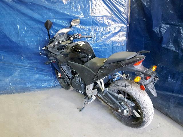 MLHPC4406E5100084 - 2014 HONDA CBR500 RA- BLACK photo 3