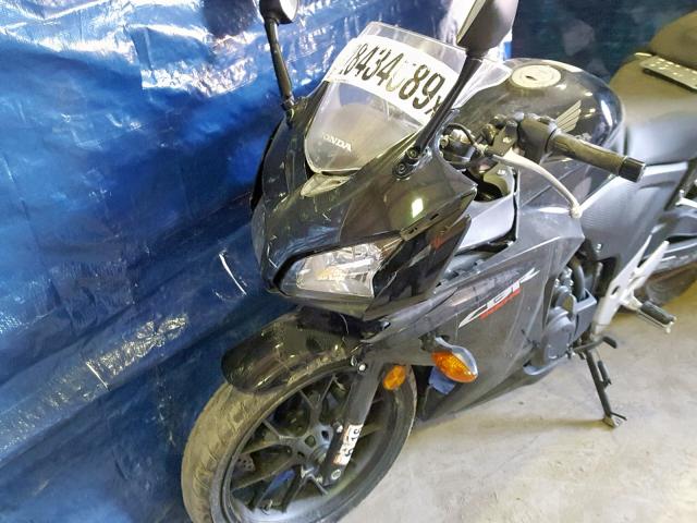 MLHPC4406E5100084 - 2014 HONDA CBR500 RA- BLACK photo 9