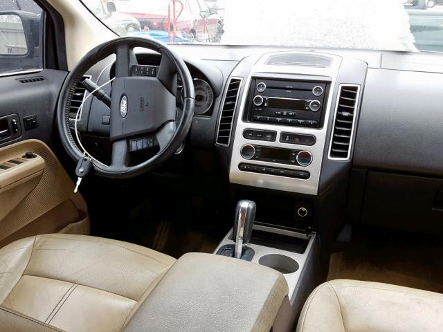 2FMDK39CX8BA46371 - 2008 FORD EDGE Чорний фото 9