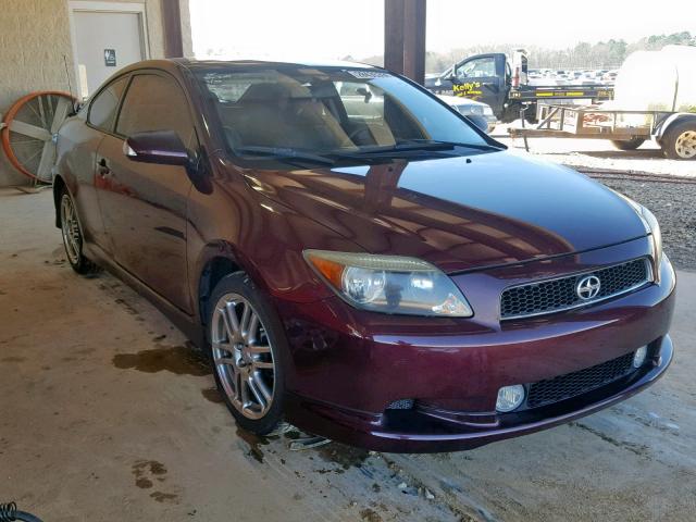 JTKDE177760140785 - 2006 TOYOTA SCION TC PURPLE photo 1