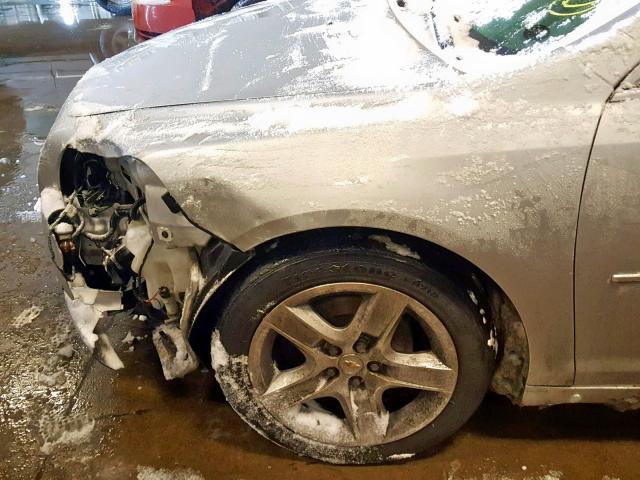 1G1ZB5E01CF202279 - 2012 CHEVROLET MALIBU LS SILVER photo 9