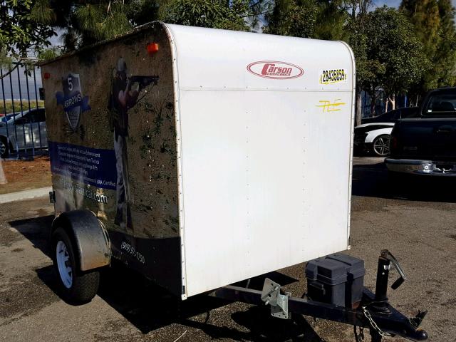 4HXEL0817DC164229 - 2013 CARS TRAILER WHITE photo 1