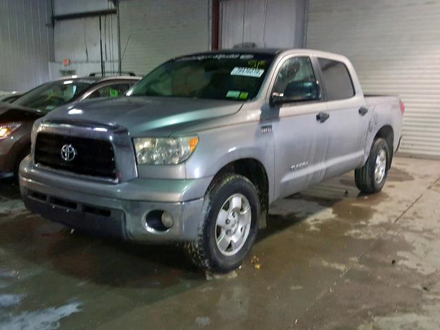 5TBDV54188S509127 - 2008 TOYOTA TUNDRA CRE GRAY photo 2