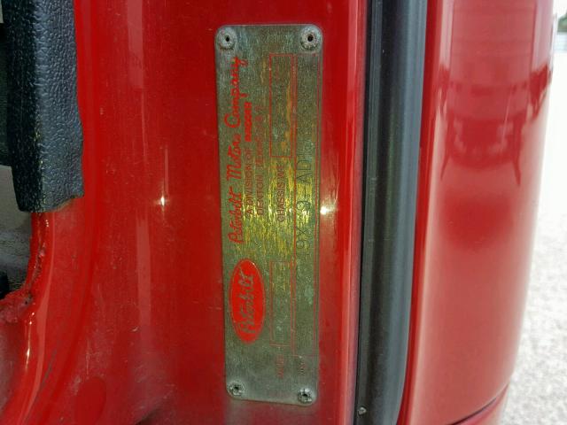 1XP7D49X9AD103503 - 2010 PETERBILT 387 RED photo 10