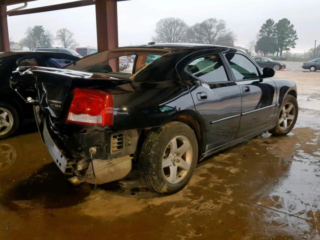 2B3CA3CV8AH181592 - 2010 DODGE CHARGER SX BLACK photo 4