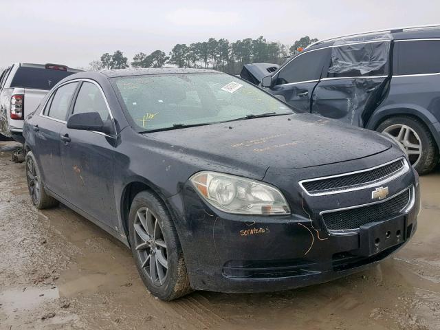 1G1ZA5E0XAF105775 - 2010 CHEVROLET MALIBU LS BLACK photo 1