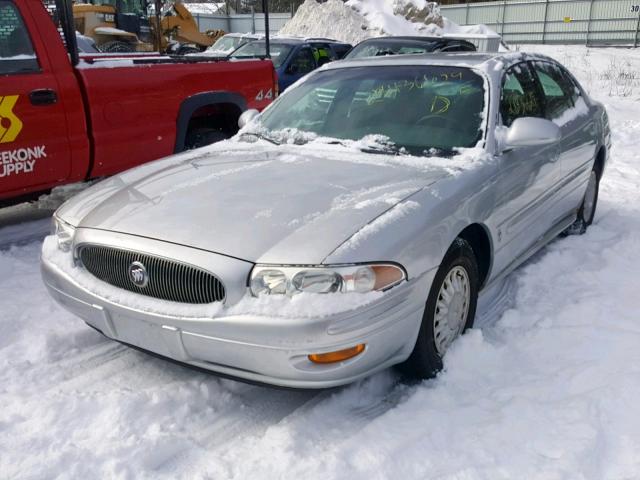 1G4HP54K024141875 - 2002 BUICK LESABRE CU SILVER photo 2