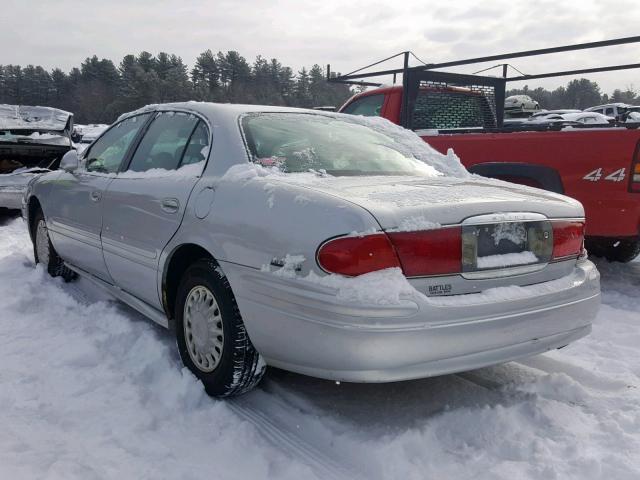 1G4HP54K024141875 - 2002 BUICK LESABRE CU SILVER photo 3