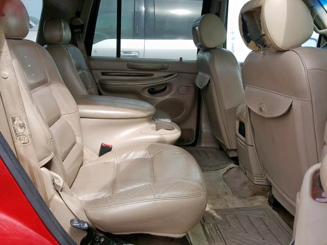 5LMEU27A5YLJ35935 - 2000 LINCOLN NAVIGATOR Tünd qırmızı foto 6