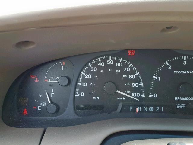 5LMEU27A5YLJ35935 - 2000 LINCOLN NAVIGATOR Tünd qırmızı foto 8