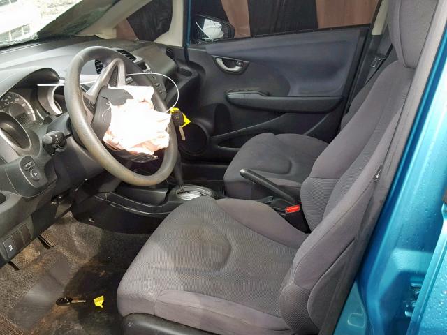 JHMGE8H36DC048280 - 2013 HONDA FIT BLUE photo 5