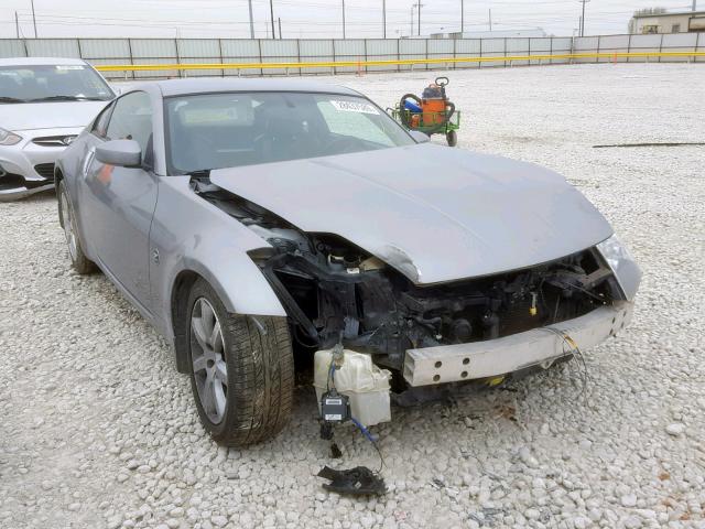 JN1AZ34E84T051268 - 2004 NISSAN 350Z COUPE SILVER photo 1