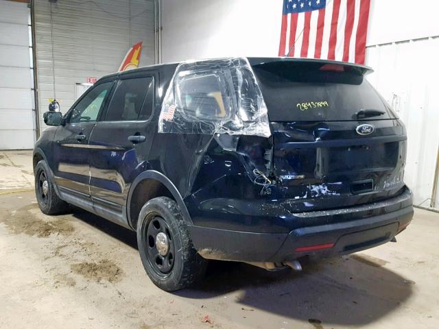 1FM5K8AR7FGC27449 - 2015 FORD EXPLORER P BLACK photo 3