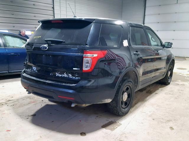 1FM5K8AR7FGC27449 - 2015 FORD EXPLORER P BLACK photo 4