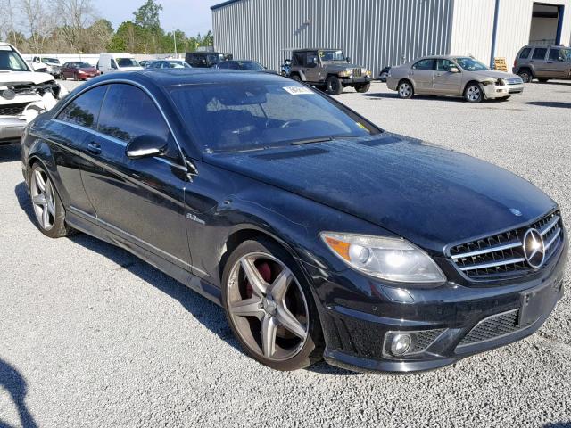 WDDEJ77X89A019598 - 2009 MERCEDES-BENZ CL 63 AMG BLACK photo 1