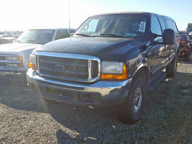 1FTSX31S7XEC41007 - 1999 FORD F350 SRW S BLACK photo 2