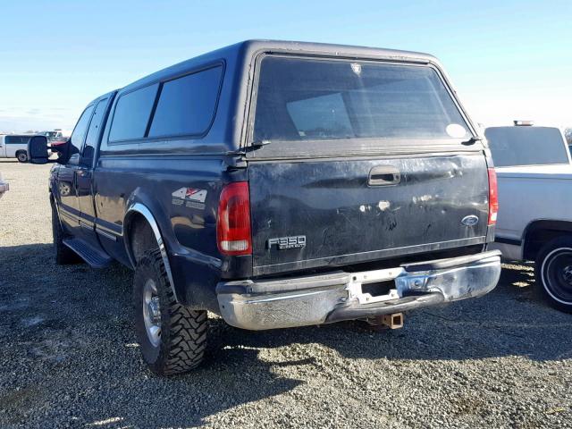 1FTSX31S7XEC41007 - 1999 FORD F350 SRW S BLACK photo 3