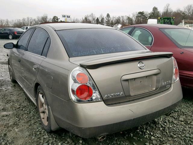 1N4BL11D05N900808 - 2005 NISSAN ALTIMA SE BEIGE photo 3