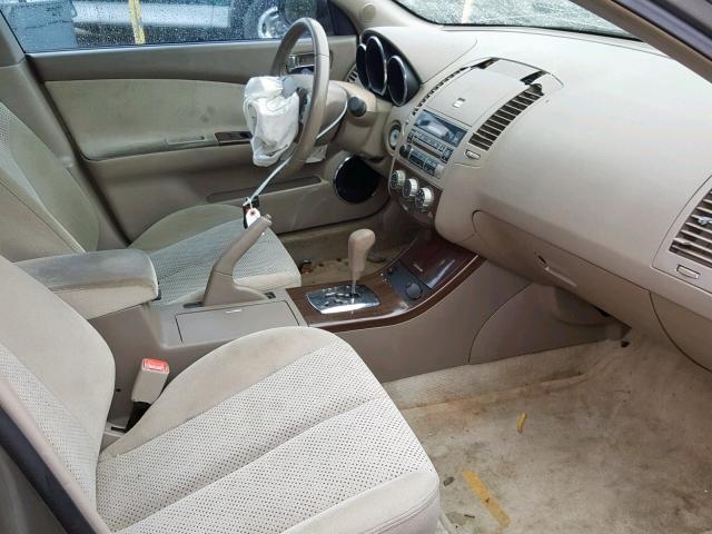 1N4BL11D05N900808 - 2005 NISSAN ALTIMA SE BEIGE photo 5