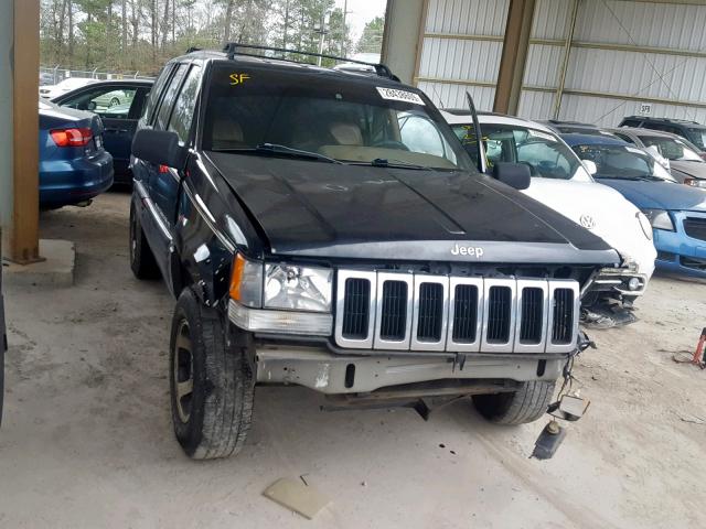 1J4FX48S4WC218379 - 1998 JEEP GRAND CHER BLACK photo 1