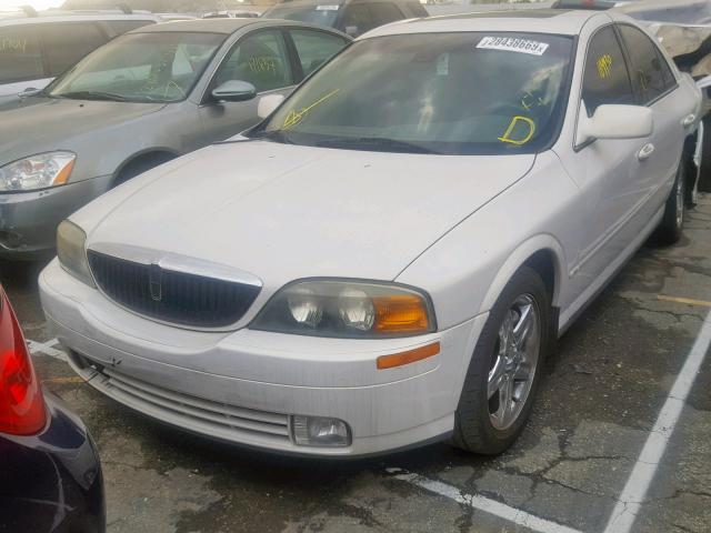 1LNHM87A41Y698423 - 2001 LINCOLN LS WHITE photo 2