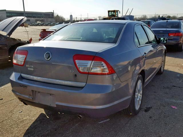 3MEHM08176R606052 - 2006 MERCURY MILAN PREM GRAY photo 4