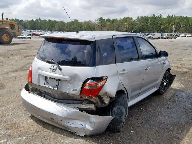 JTKKT624460169510 - 2006 TOYOTA SCION XA SILVER photo 4