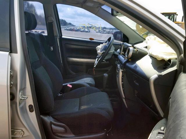 JTKKT624460169510 - 2006 TOYOTA SCION XA SILVER photo 5