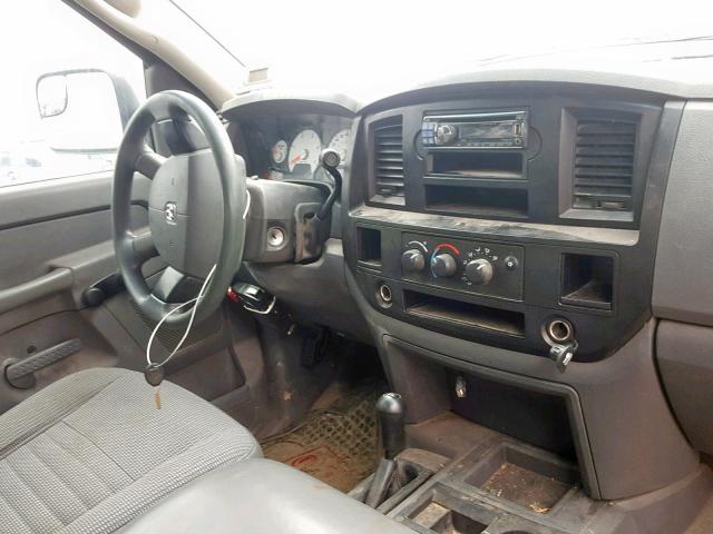 1D7KS28C46J187815 - 2006 DODGE RAM 2500 S GRAY photo 9