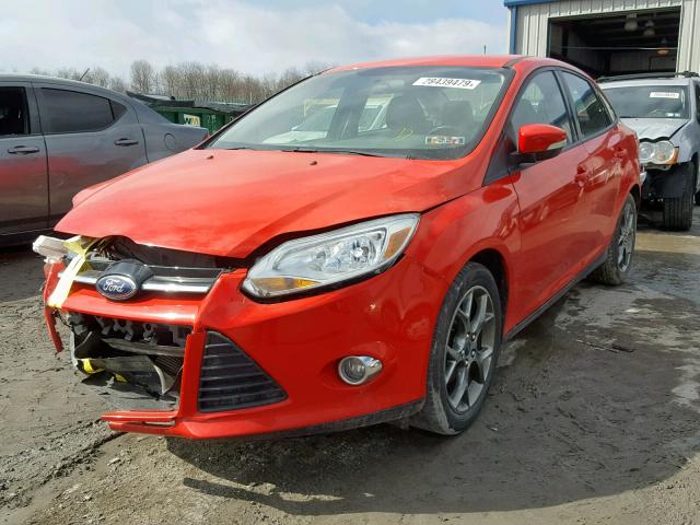 1FADP3F24DL271838 - 2013 FORD FOCUS SE RED photo 2