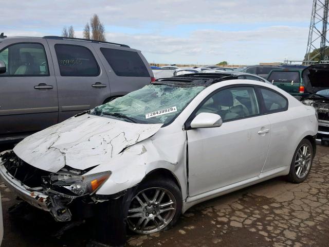 JTKDE167270210096 - 2007 TOYOTA SCION TC GRAY photo 2