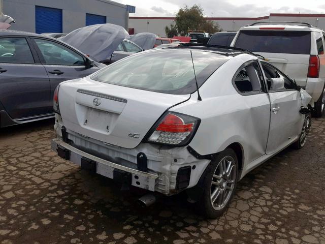 JTKDE167270210096 - 2007 TOYOTA SCION TC GRAY photo 4