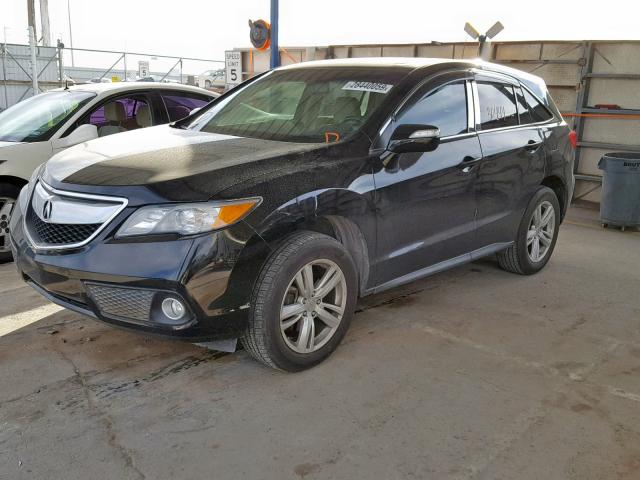 5J8TB4H52FL025649 - 2015 ACURA RDX TECHNO BLACK photo 2