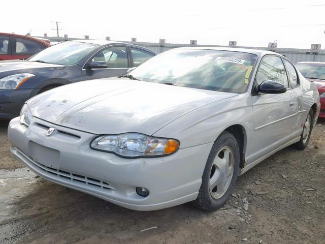 2G1WX12K039229064 - 2003 CHEVROLET MONTE CARL WHITE photo 2