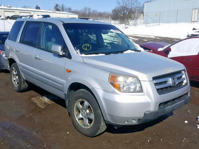 5FNYF18368B054034 - 2008 HONDA PILOT SE SILVER photo 1