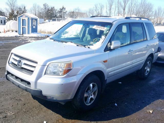 5FNYF18368B054034 - 2008 HONDA PILOT SE SILVER photo 2