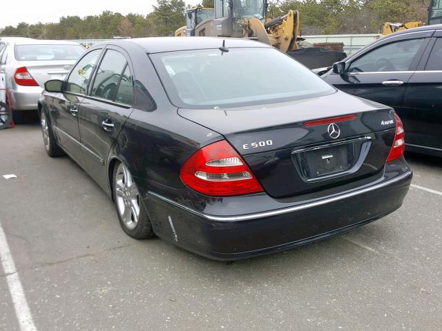 WDBUF83J84X126492 - 2004 MERCEDES-BENZ E 500 4MAT BLACK photo 3