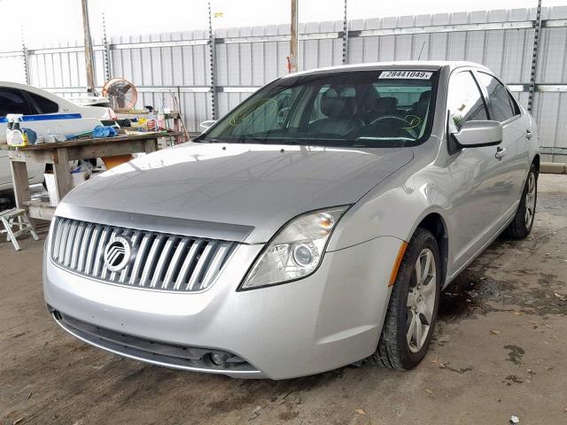 3MEHM0JG5AR665558 - 2010 MERCURY MILAN PREM SILVER photo 2