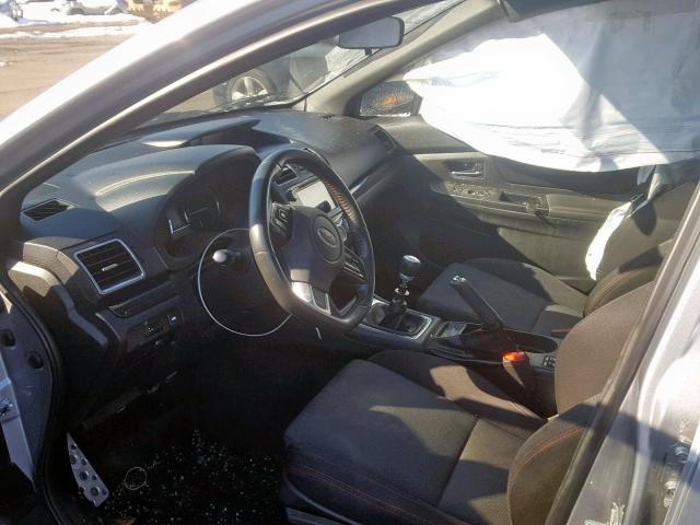 JF1VA1E69G9803357 - 2016 SUBARU WRX PREMIU SILVER photo 5