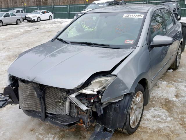 3N1AB6AP9CL647097 - 2012 NISSAN SENTRA 2.0 SILVER photo 2