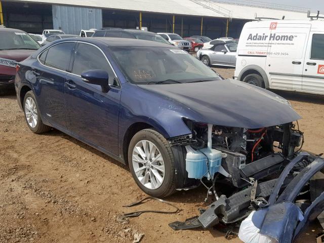 JTHBW1GG1D2026079 - 2013 LEXUS ES 300H BLUE photo 1