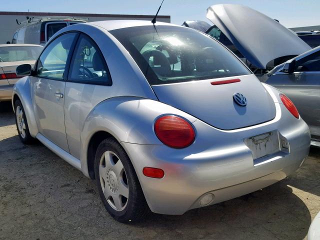 3VWCT21C71M405048 - 2001 VOLKSWAGEN NEW BEETLE SILVER photo 3