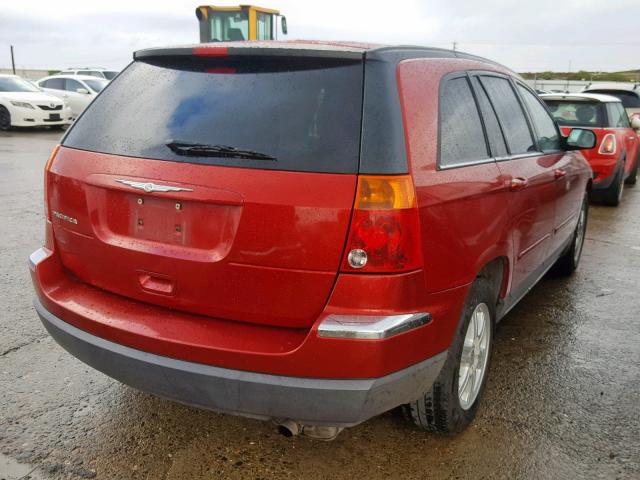 2C8GM684X4R546120 - 2004 CHRYSLER PACIFICA RED photo 4