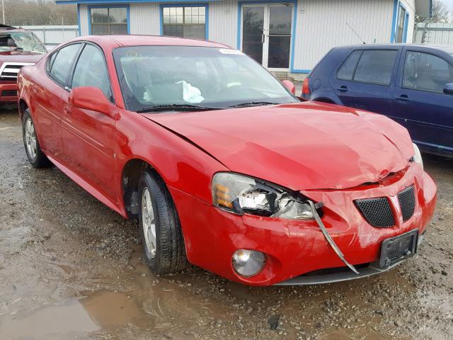 2G2WP552X61297244 - 2006 PONTIAC GRAND PRIX RED photo 1